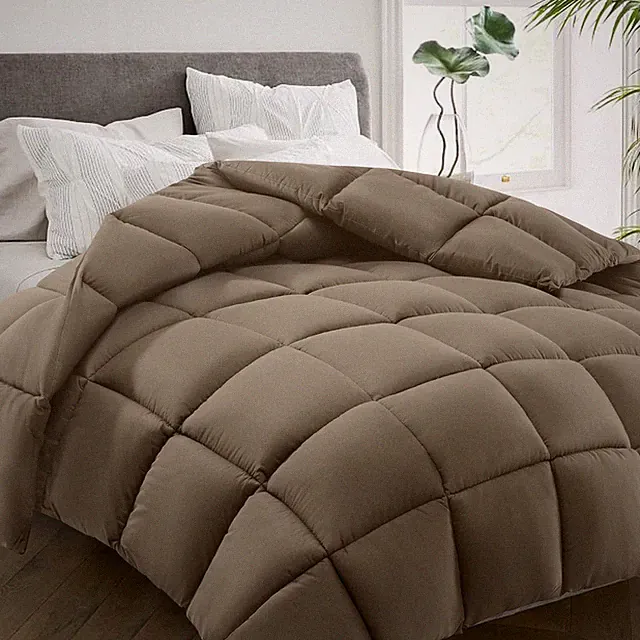Hyleory All Season Queen Size Bed Comforter - Cooling Down Alternative Quilted