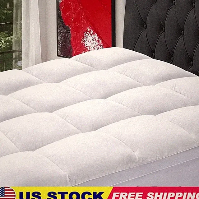 Mattress Topper Queen Size Extra Thick Mattress Pad 8-21" Deep Pocket Soft Down
